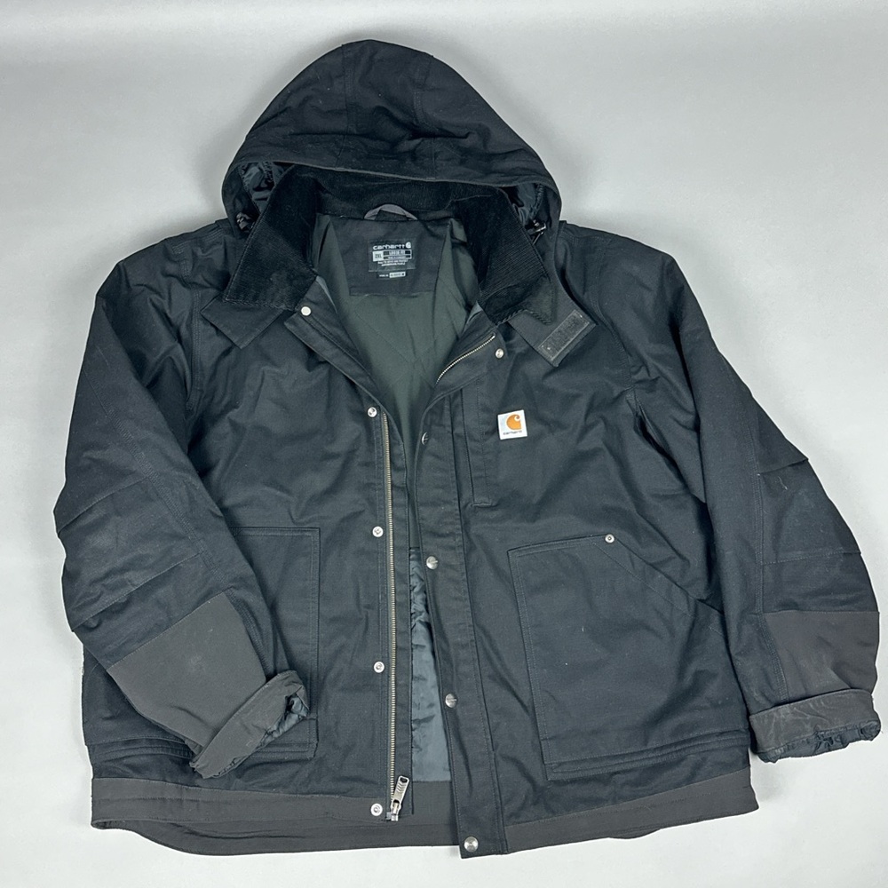 Carhartt Men's Black Hooded Performance Jacket